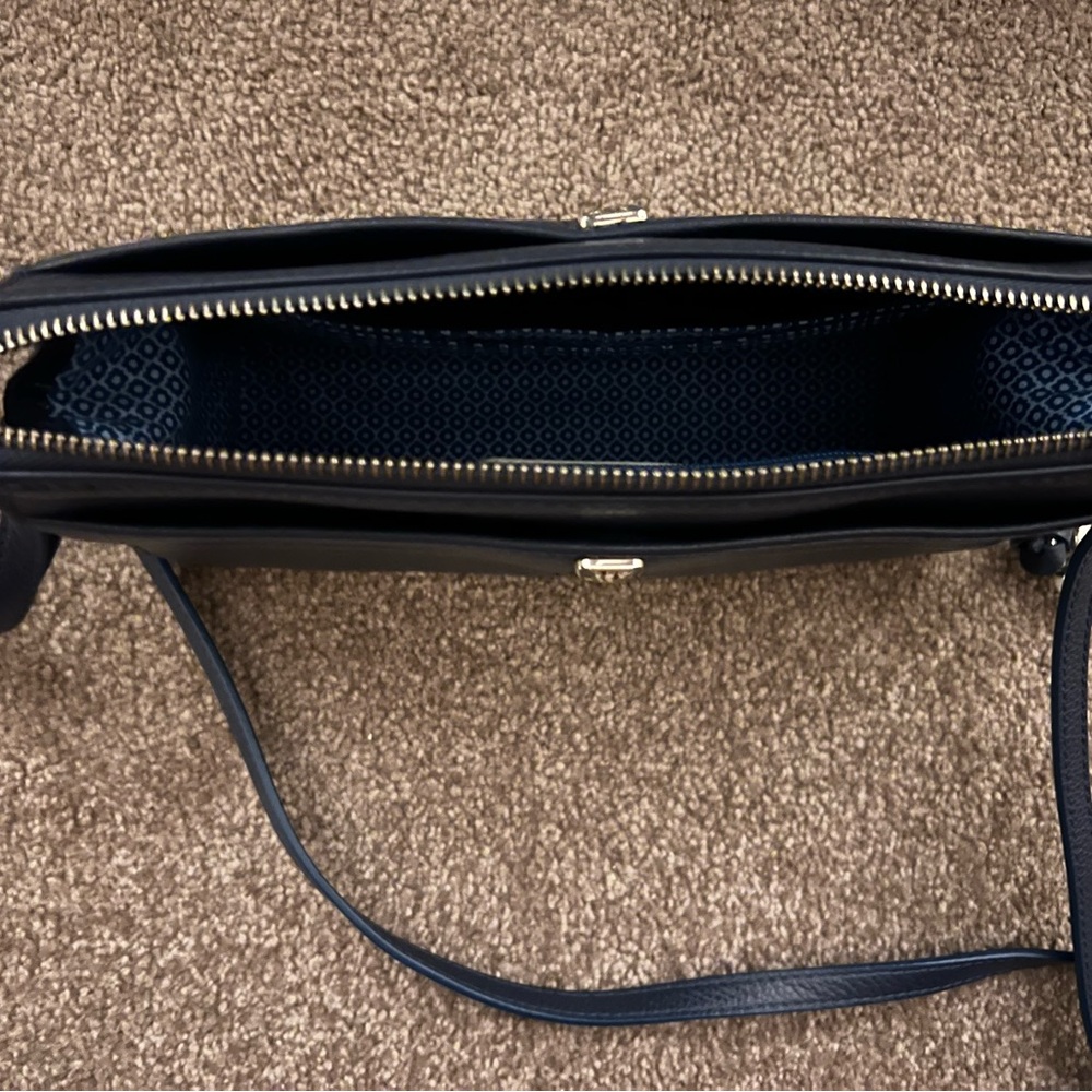 BRIGHTON CROSS BODY BAG - BLUE - GENTLY USED. - Picture 5 of 9